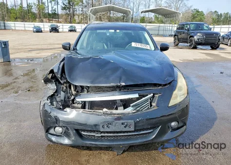 2012 Infiniti G25 z USA, uszkodzony, nr VIN JN1DV6AR4CM860065